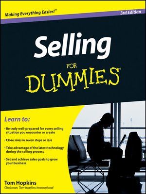 cover image of Selling For Dummies